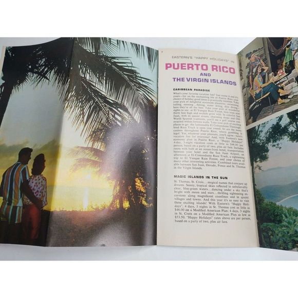 Eastern Airlines 1963 Ford Brochure Pamphlet Ephemera Travel NYC Transportation - Picture 7 of 9